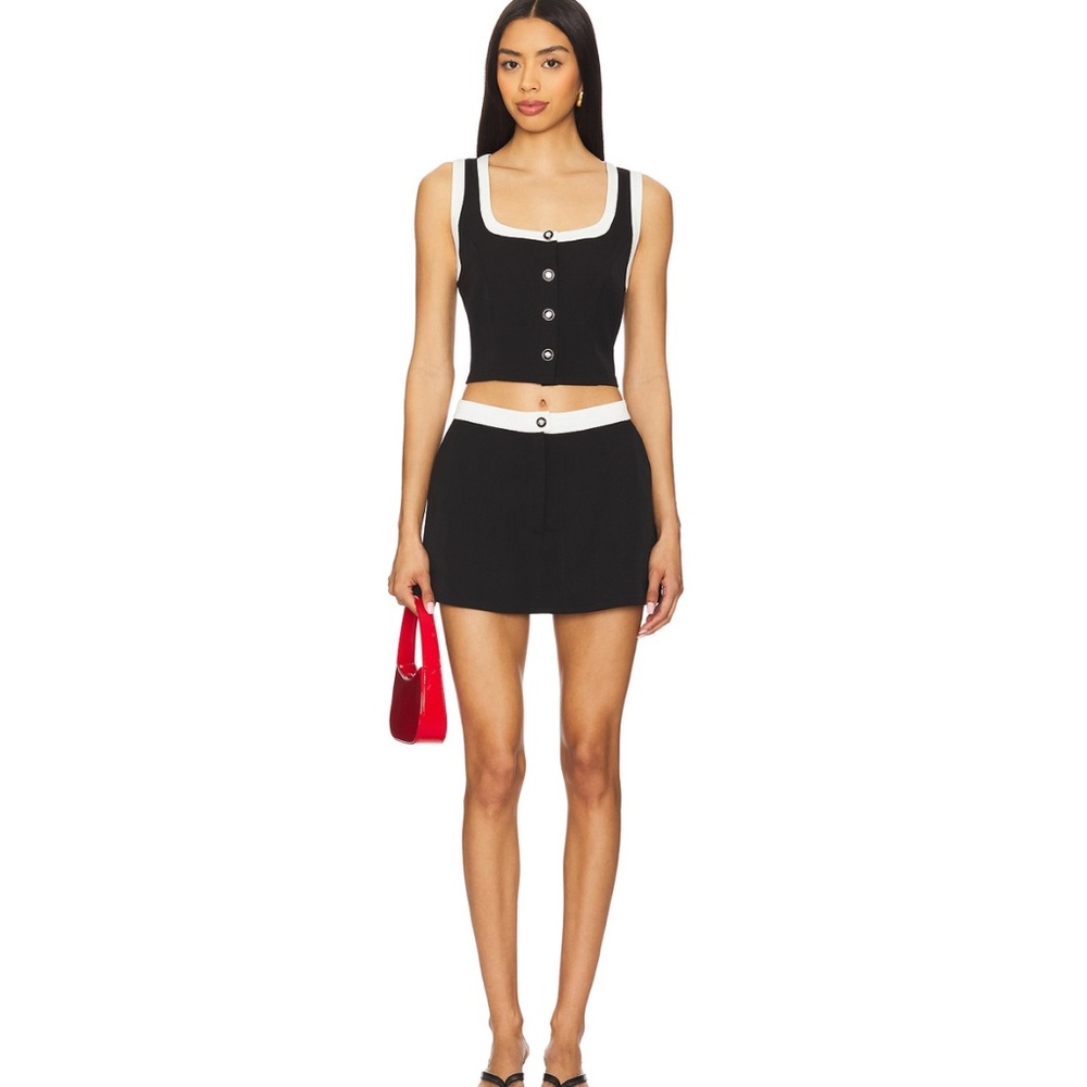 ASTR the Label Rory Top and Skort Matching Set in XS